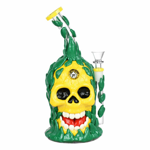 Shop Pulsar Skull Pineapple Water Pipe - 10"/14mm F in australian