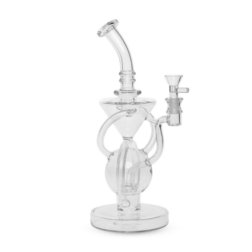 Shop Medusa Customs 420 11.25" Recycler (Clear) in australian