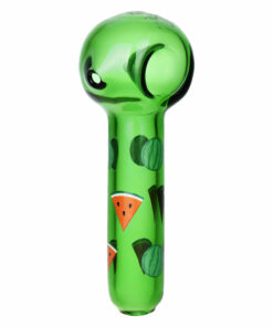 Shop Pulsar Fruit Series Watermelon Zkittles Herb Pipe Glow Duo - 10