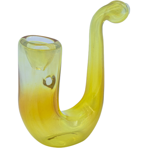 Shop LA Pipes "Calabash" Fumed Glass Sherlock in australian