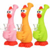 Shop What The Cluck Silicone Water Pipe - 7" / 14mm F / Colors Vary in australian