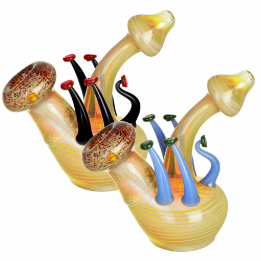 Shop Mushroom Glass Bubbler | Colors Vary in australian