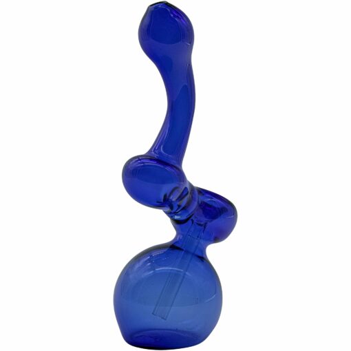 Shop LA Pipes "Sherbub" Glass Sherlock Bubbler Pipe (Various Colors) in australian