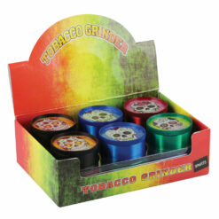 Shop Day of The Dead Sugar Skull - 2" 3pc Grinder -12 PC in australian