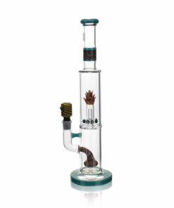 Shop High Society | Cygnus Premium Wig Wag Waterpipe (Turquoise) in australian