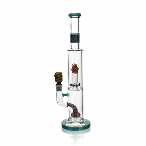 Shop High Society | Cygnus Premium Wig Wag Waterpipe (Turquoise) in australian