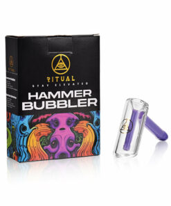 Shop Ritual Smoke - Hammer Bubbler - Slime Purple in australian