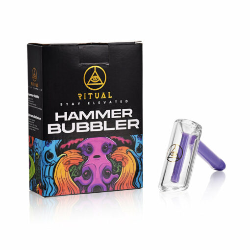 Shop Ritual Smoke - Hammer Bubbler - Slime Purple in australian