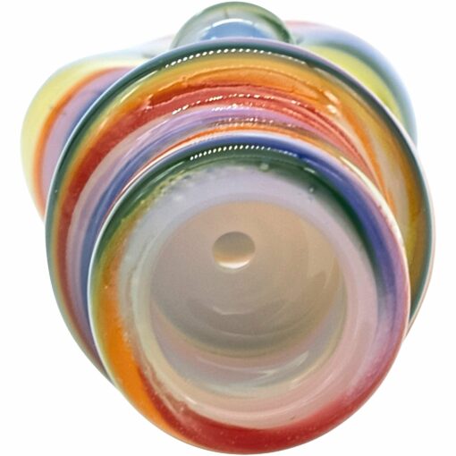 Shop LA Pipes "Rainbow Tornado" Chillum Pipe in australian