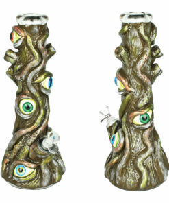 Shop Trees Have Eyes 3D Painted Beaker Water Pipe - 14" / 14mm F in australian