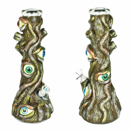 Shop Trees Have Eyes 3D Painted Beaker Water Pipe - 14" / 14mm F in australian