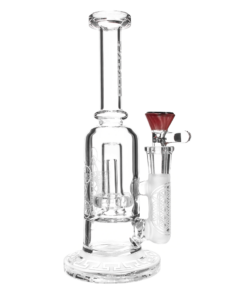 Shop Lookah Glass 11" Straight Tube Capsule Water Pipe in australian