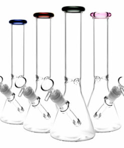 Shop Classic Glass Beaker Light Water Pipe | 14mm F | Colors Vary in australian