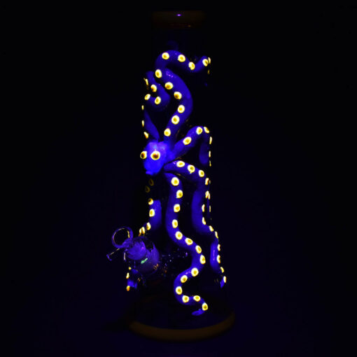 Shop Octopus 3D Painted Beaker Water Pipe - 13.5"/14mm F in australian