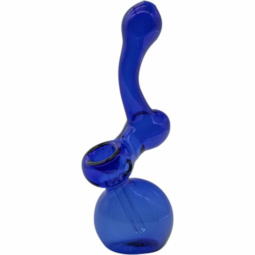 Shop LA Pipes "Sherbub" Glass Sherlock Bubbler Pipe (Various Colors) in australian