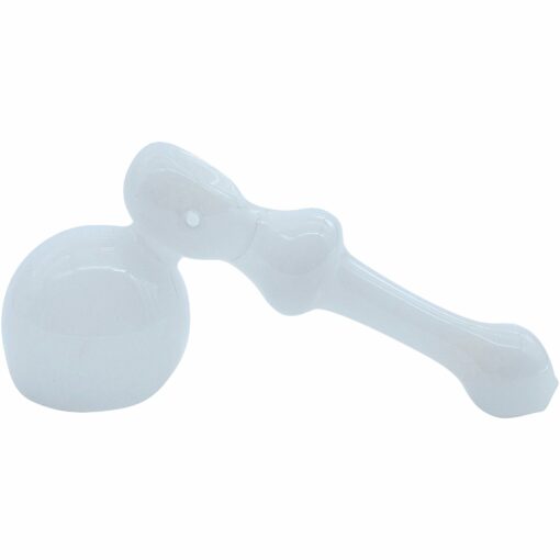 Shop LA Pipes "Ivory Hammer" Glass Hammer Bubbler Pipe in australian