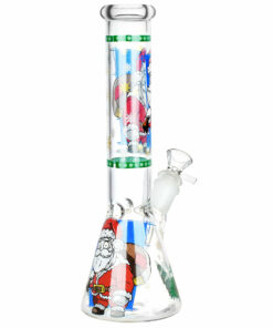 Shop Santa Claus Themed Glass Water Pipe - 10