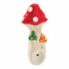 Shop Wacky Bowlz Tri Mushroom Ceramic Pipe - 4" in australian