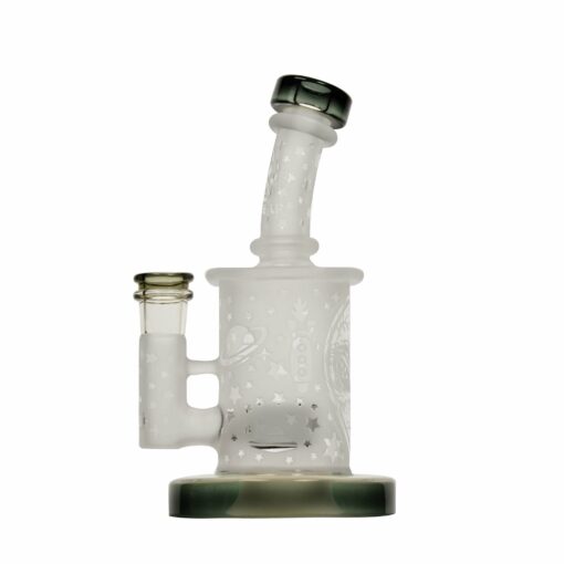 Shop Calibear Sandblasted Seed Of Life Mini Can Bong in australian