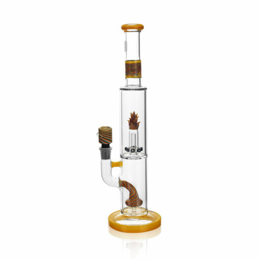 Shop High Society | Cygnus Premium Wig Wag Waterpipe (Canary Yellow) in australian