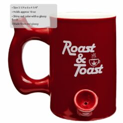 Shop Red Premium Roast & Toast Mug in australian