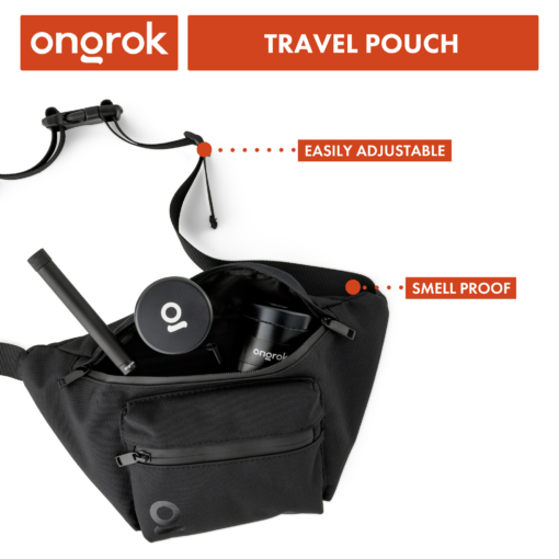 Shop Ongrok Carbon-lined Fanny Pack / Travel Pouch in australian