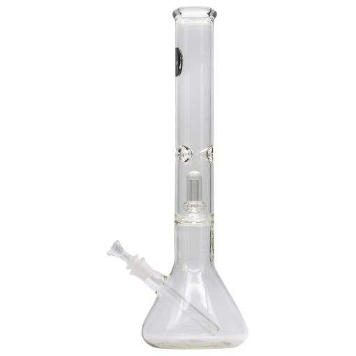 Shop LA Pipes Thick Glass Beaker Showerhead Perc Bong in australian