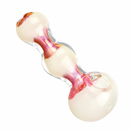 Shop Triple Glow Bubble Fumed Spoon Pipe in australian