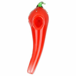 Shop Spice Of Life Chili Pepper Glass Pipe - 4.75" / Colors Vary in australian