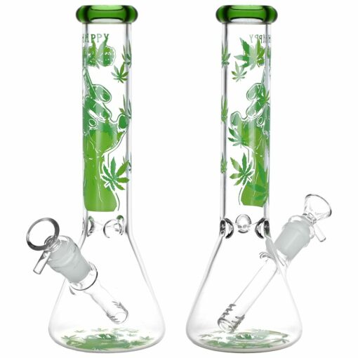 Shop 420 Party Beaker Glass Water Pipe - 10" / 14mm F in australian