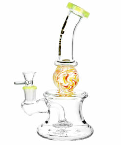 Shop BIIGO Disco Sphere Hourglass Water Pipe - 8.5"/14mm F in australian