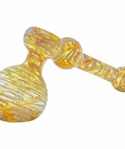 Shop LA Pipes "Full Rake" Fumed Hammer Bubbler Pipe (Various Colors) in australian