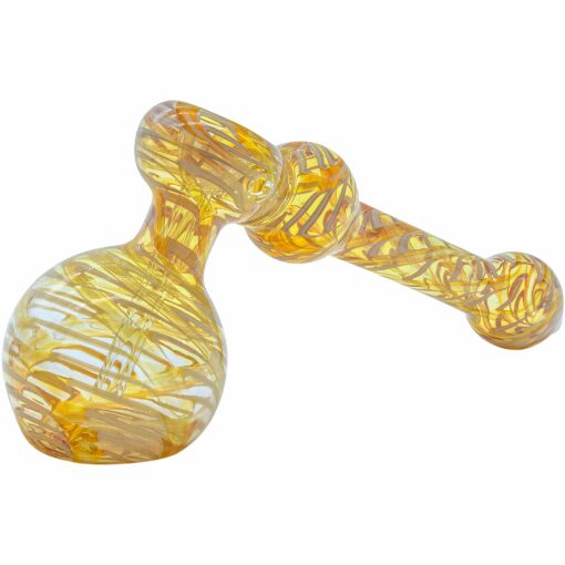 Shop LA Pipes "Full Rake" Fumed Hammer Bubbler Pipe (Various Colors) in australian