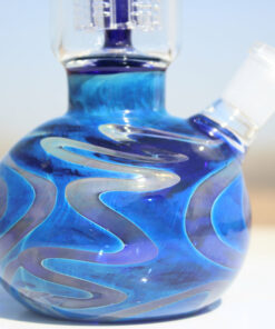 Shop Blue Buddha Glass Water Pipe w/ Coil Perc 10.5