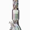 Shop Daze Glass - 14 Inch Iridescent Spiral Arm Perc Glass Water Pipe in australian