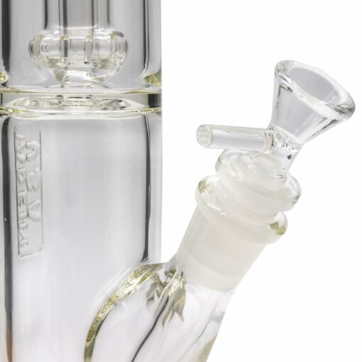 Shop LA Pipes Thick Glass Straight Showerhead Perc Bong in australian