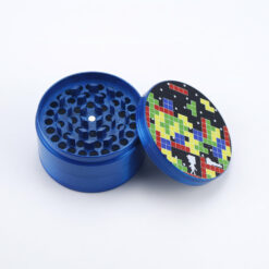 Shop 4 Piece Tetris Design Zinc Alloy Metal Grinder in australian