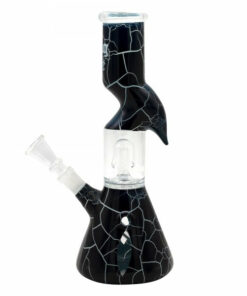 Shop Thug Life | 10" Cracked Stone Glass Water Pipe in australian