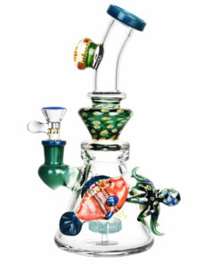 Shop Tataoo Glass Ocean Life Bong in australian