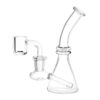 Shop Clear Glass Mini Beaker Dab Rig in australian