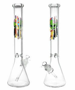 Shop Glass Beaker Bong 17" in australian