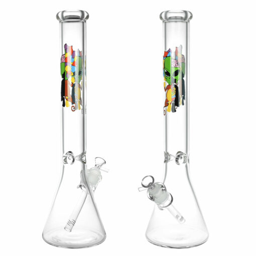 Shop Glass Beaker Bong 17" in australian