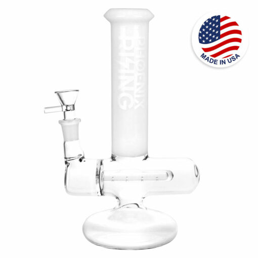 Shop Phoenix Rising Inline Perc Water Pipe - 9.5"/14mm F in australian