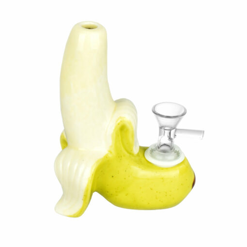 Shop Art Of Smoke Banana Bubbler w/ Carry Bag | 5.5" in australian