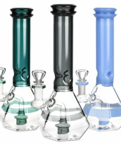 Shop 420 Karat Diamond Beaker Water Pipe - 10"/14mm F/Colors Vary in australian