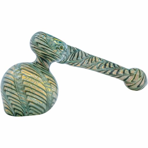 Shop LA Pipes "Full Rake" Fumed Hammer Bubbler Pipe (Various Colors) in australian