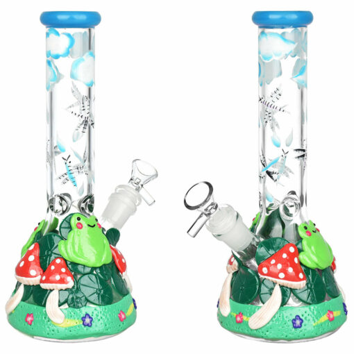 Shop Froggy Friend Fun-guy Beaker Water Pipe | 10" | 14mm F in australian