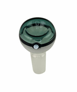 Shop Teal Poke Ball Glass Bong Bowl - 14mm in australian