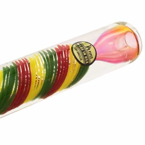 Shop LA Pipes The "Rasta Twister" Chillum Pipe in australian