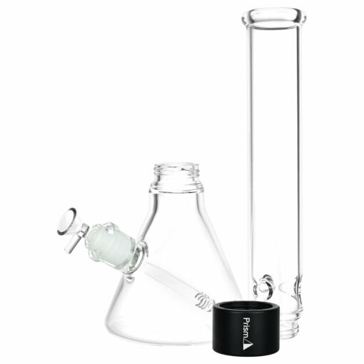 Shop Prism Tall Beaker Single Stack Water Pipe | 18" | 14mm F | Clear in australian